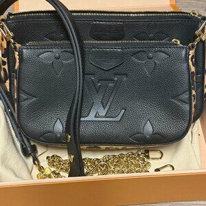 New Louis Vuitton Wild At Heart Multi Pochette Limited Edition